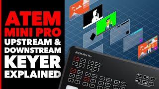 ATEM Mini Pro Upstream and Downstream Keys Explained