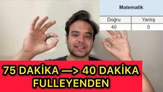 Tyt Matematik Hızlanma Taktiklerim