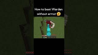 How to beat Warden without using armor