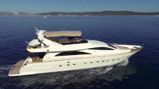 Amer 86 luxury yacht charter Croatia