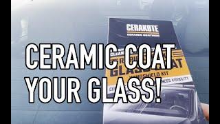 Cerakote Ceramic Windshield Coating Review Rain Repelling Magic or Just Hype?