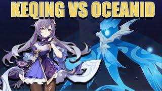 Keqing solo vs Oceanid  Genshin Impact CN OBT