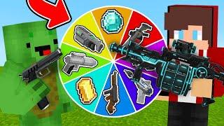 Das Roulette der OP Waffen in Minecraft