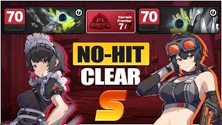 NO-HIT SHIYU 17 S-Rank Clear  Ellen + Lycaon + Soukaku  Grace + Rina + Piper【Zenless Zone Zero】