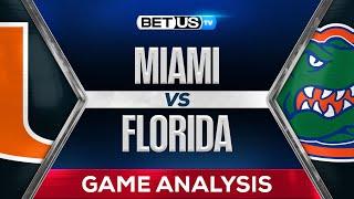 Miami vs Florida  College Football Week 1 Early Game Preview