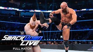 FULL MATCH - Johnny Gargano & Tommaso Ciampa vs. The Bar SmackDown LIVE Feb. 19 2019