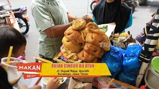 Tasya Panggabean Menikmati Sensasi Lezat Rujak Cingur Bu Atun  MAKAN RECEH 260924