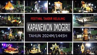 TAKBIR KELILING 2024 IMOGIRI - KOMPILASI ANEKA MASKOT FULL PERFORM FULL DURASI DAN FULL ATRAKSI