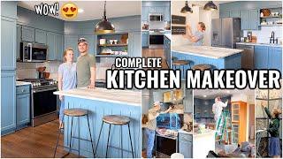 COMPLETE KITCHEN MAKEOVER EXTREME KITCHEN REMODEL  HOUSE TO HOME Honeymoon House Episode 7
