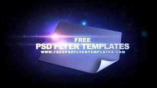 free psd flyer templates