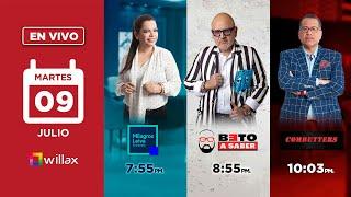 Willax en vivo - MILAGROS LEIVA ENTREVISTA - BETO A SABER - COMBUTTERS - 09072024  Willax