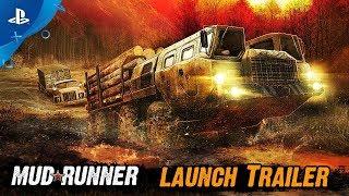 MudRunner  Launch Trailer  PS4