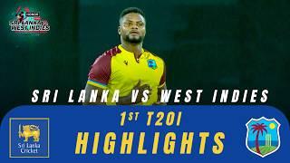 1st T20I  Highlights  West Indies Tour Of Sri Lanka  13th October 2024