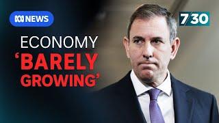 Australias economy has recorded its weakest growth in years  7.30