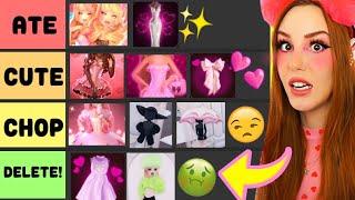 RANKING EVERY ITEM in Dress To Impress on Roblox DTI Tier List