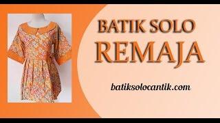 MODEL BAJU BATIK CANTIK MODERN