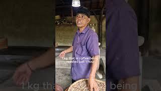 KOPI LUWAK - CIVET COFFEE MAKING EXPLAINED IN LUMBUNG SARI HOUSE OF LUWAK COFFEE - INDONESIA - 2024