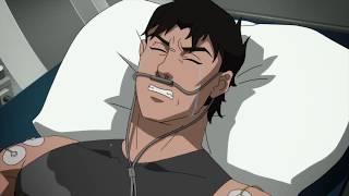 Nightwing deathbed scene Young Justice Outsiders