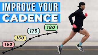 HOW TO IMPROVE & INCREASE RUNNING CADENCE to become a FASTER & more EFFICIENT RUNNER