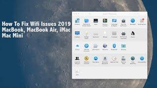 How to Fix Wifi or Network Issues on MacBook MacBook Air iMac Mac Mini  Cant Connect to Wifi