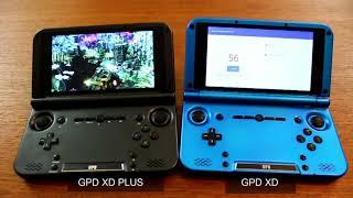 GPD XD + Vs GPD XD Antutu Benchmark v7.0.7