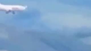 Crash Indonesian plane Caught video
