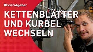 Shimano Kurbel und Kettenblätter wechseln. Ein- und Ausbau. So gehts richtig.