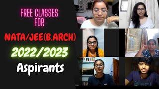 FREE CLASSES FOR 20222023 NATAJEEB.ARCH ASPIRANTS I CRACK ARCHITECTURE ENTRANCE EXAMS WITH SSAC