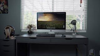 Ultimate Minimalist iMac 5k Setup 2018