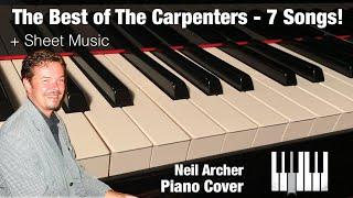 The Best Of The Carpenters - Piano Cover Medley 7 Songs