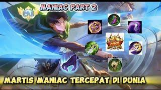 MARTIS SKIN LEVI JADI MANIAC TERCEPAT- MOBILE LEGEND