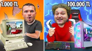 1.000 TL VS 100.000 TL’ LİK OYUNCU ODASI ? w@MesutCanTomay