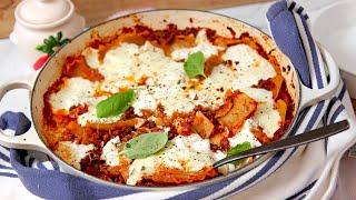 Laura Vitale Makes Skillet Lasagna