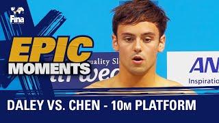 Tom Daley vs. Chen Aisen  Budapest 2017  FINA World Championships