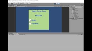 Toggle group in unity - Toggle button with toggle group