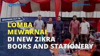 Semarak Lomba Mewarnai di TB New Zikra kerjasama dengan PT Dunia Barusa