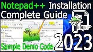 How to install Notepad++ on Windows 1011 2023 Update Complete step by step guide