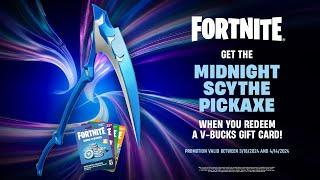 You Can Get A FREE Fortnite Pickaxe For A LIMITED TIME NEW Midnight Scythe Pickaxe
