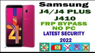 Samsung J4 Plus J415 FRP BYPASS 2022Unlock Google Account  New Method 100% Working