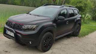 Dacia Duster II BW v3 tuning  Matt Black Wrap