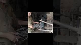 Making of steel racks in a warehouse  #viralshort #ytshort