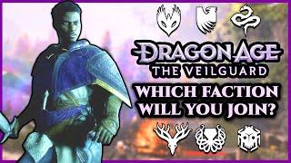 Which Faction Will You Join?  All 6 Factions in Dragon Age The Veilguard EXPLAINED