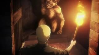 Attack on Titan season 2 episode 4 Reiner Vs titan