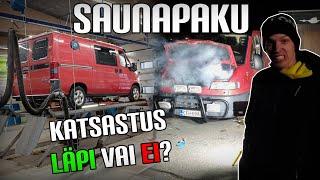 Vikalista vai suoraan paaliin?  Saunapaku Projekti #2