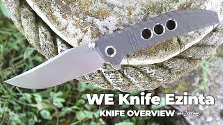 WE Ezinta Folding Knife 5-Minute Overview  Atlantic Knife