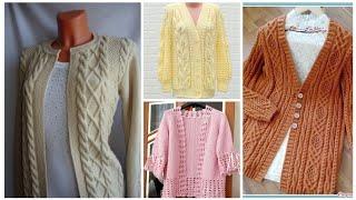 En güzel  hırka örnekleri Şiş ile kazak hırka modelleri #örgü How to Knit Simple Raglan Sweater