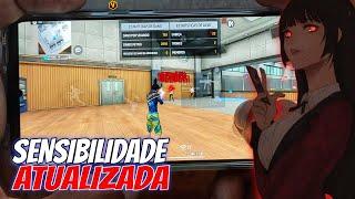 SENSI PARA NOVA ATUALIZAÇÃO‼️ A MELHOR SENSIBILIDADE PARA SUBIR CAPA No FREE FIRE ATUALIZADA