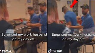 HUSBAND CAUGHT CHEATING AT WORK WITH ANOTHER MAN