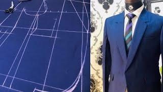 HOW TO DRAFT A SUIT how to cut and sew suit