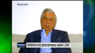 Vargas Llosa Critica a la prensa amarillista y poca sería